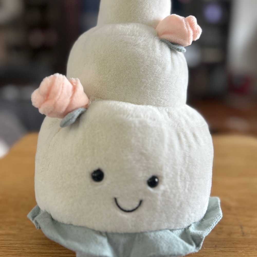 Adorable Plush Cake Stuffed Animal